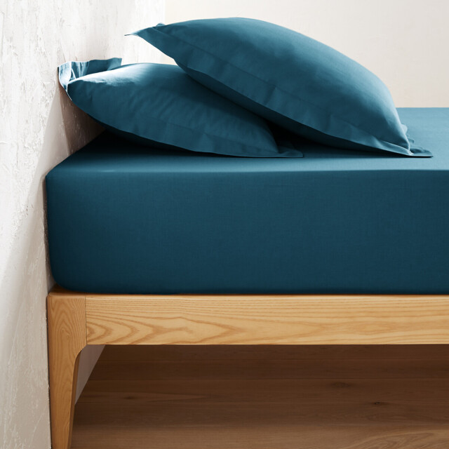 Scenario 25cm High Plain Polycotton Fitted Sheet - image 1