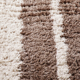 Belsa Abstrct Print Long Pile Rug - thumbnail 4