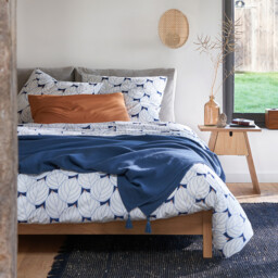 Asayo Solid Pine Bedside Table - thumbnail 2