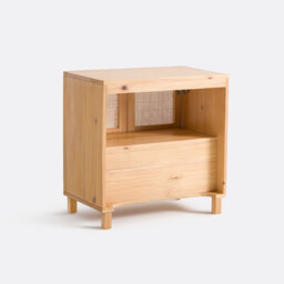 Jaka Vanity Unit Made of Pine and Cane - thumbnail 4