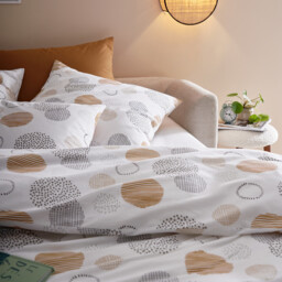 Fira Spotted 100% Cotton Duvet Cover - thumbnail 2