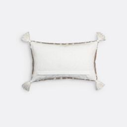 Cali Geometric Tassel 100% Tufted Cotton Cushion Cover - thumbnail 4