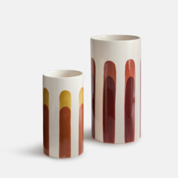 Jaoma Hand-Painted Ceramic Vase, Height 18cm - thumbnail 4