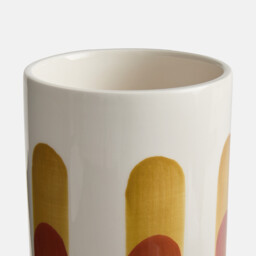 Jaoma Hand-Painted Ceramic Vase, Height 18cm - thumbnail 3