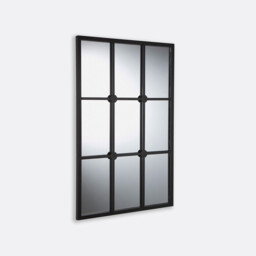 Lenaig 60 x 90cm Window-Style Metal Mirror