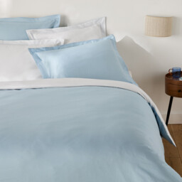 Two-Tone Cotton Duvet Cover - thumbnail 1