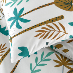 Jungle Animal Print 30% Recycled Cotton Child's Pillowcase - thumbnail 4