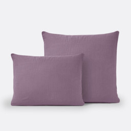 Kumla Plain Cotton Muslin Pillowcase