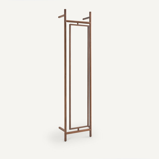 Rory Pivoting Mirror For Dressing Room in Walnut and Veneer - image 1