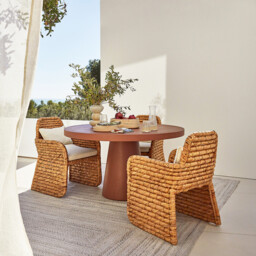 Round Garden Table in Rockstone Argine - thumbnail 2