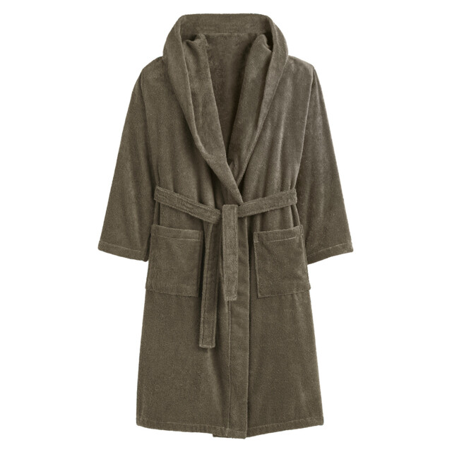 Kheops Adult Hooded Bathrobe in Egyptian Cotton 400g/m2 - image 1