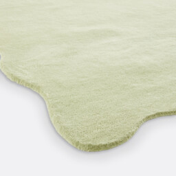 Scalero Scalloped 100% Wool Rug - thumbnail 3