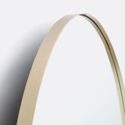 Iodus Round Iron Mirror, Diameter 120cm - thumbnail 3