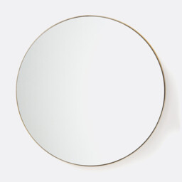 Iodus Round Iron Mirror, Diameter 120cm - thumbnail 1