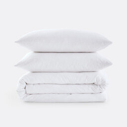 Washed Recycled Polyester Microfibre Bed Set - thumbnail 4
