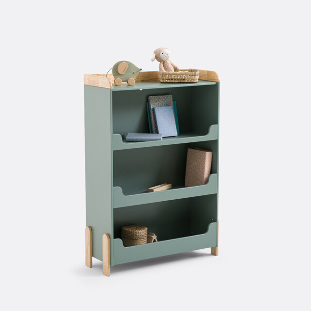 Arturo Children's Bookcase in Pine and MDF - image 1