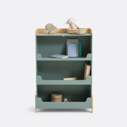 Arturo Children's Bookcase in Pine and MDF - thumbnail 2