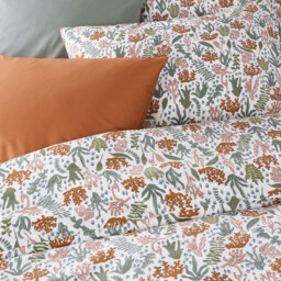 Lara Floral Cotton Duvet Cover - thumbnail 2