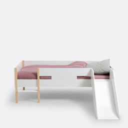 Caume Pine Mid-Height Slide Bed