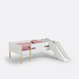 Caume Pine Mid-Height Slide Bed - thumbnail 3