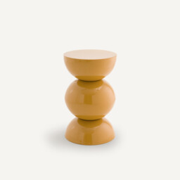 Rouva Side Table in Iron Metal - thumbnail 1