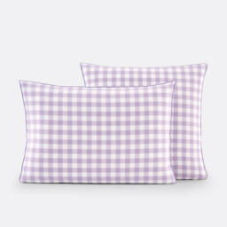 Veldi Purple Cotton Pillowcase - thumbnail 1