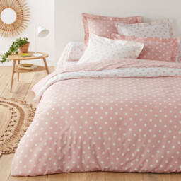 Clarisse Polka Dot Cotton Duvet Cover - thumbnail 1