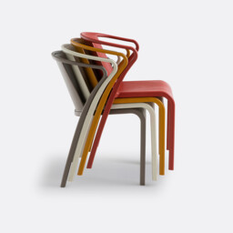 Set of 2 Predsida Polypropylene Armchairs - thumbnail 4