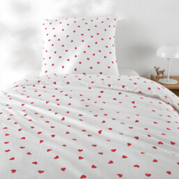 Child's Scacco 50% Recycled Cotton Duvet Cover Set - thumbnail 1