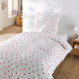 Child's Scacco 50% Recycled Cotton Duvet Cover Set - thumbnail 2