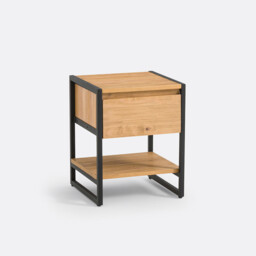 Hiba 1-Drawer Bedside Table