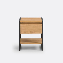 Hiba 1-Drawer Bedside Table - thumbnail 2
