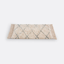 Fatouh Green Tufted Bath Mat