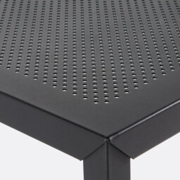 Choe Perforated Metal Rectangular Table - thumbnail 3
