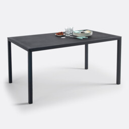 Choe Perforated Metal Rectangular Table