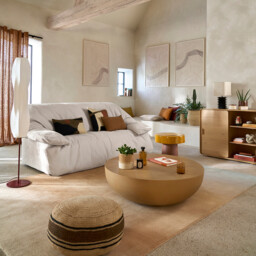 Solara Ombré Effect Wool Rug - thumbnail 2