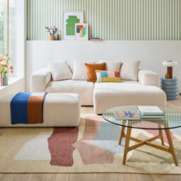 Zoleta Round Coffee Table with Glass Top - thumbnail 2