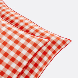 Veldi Orange Cotton Pillowcase - thumbnail 2