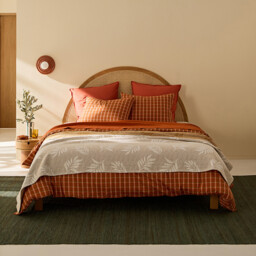 Homi Bed with Bed Base and Canework Headboard - thumbnail 2