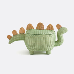 Dinos Rattan Dinosaur Basket - thumbnail 2