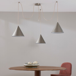 Moke Modular Ceiling Light System with 3 Cones - thumbnail 2