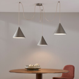 Moke Modular Ceiling Light System with 3 Cones