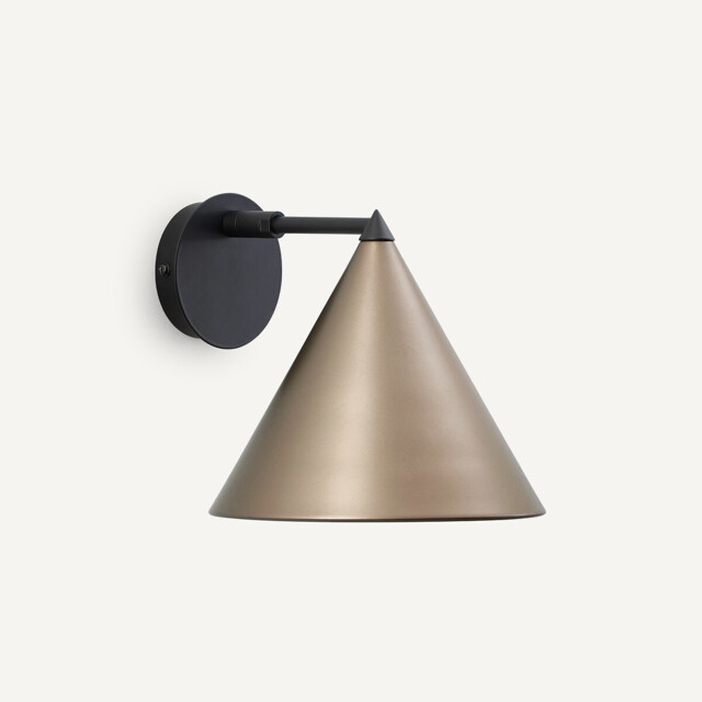 Moke Cone Metal Wall Light - image 1