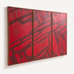 Set of 3 Palim Hand Painted Paintings - thumbnail 2