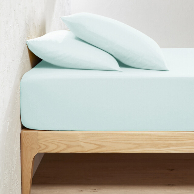 Cotton Fitted Sheet, Flap Height 25cm - image 1