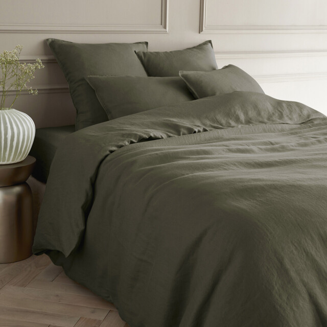 Elina Washed Linen Duvet Cover - image 1
