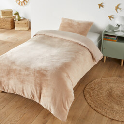 Child's Fleece Bed Set with Rectangular Pillowcase