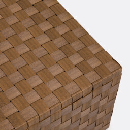 Alzéna Woven Resin Garden Coffee Table - thumbnail 4