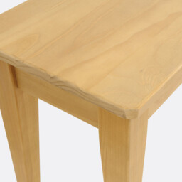 Alvina Solid Pine 3-Seat Bench - thumbnail 4