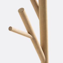 Selfrid Oak and Veneered Coat Rack - thumbnail 3